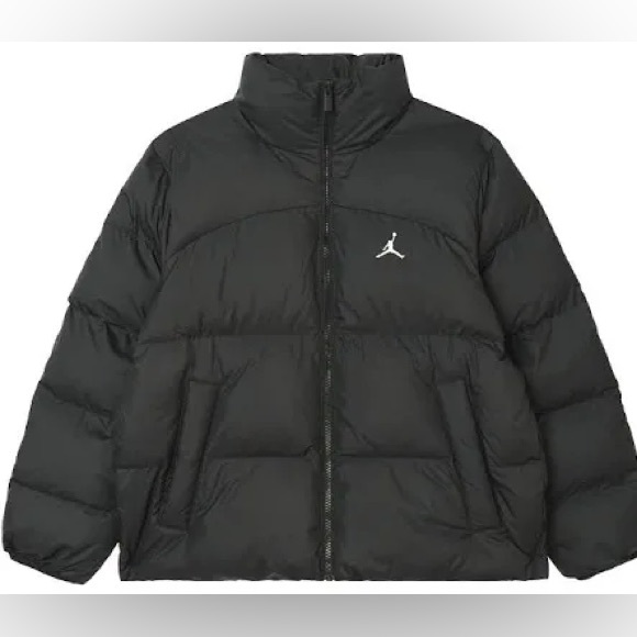 NWT Nike Jordan Women’s Black Puffer Jacket. $185 - Picture 5 of 13